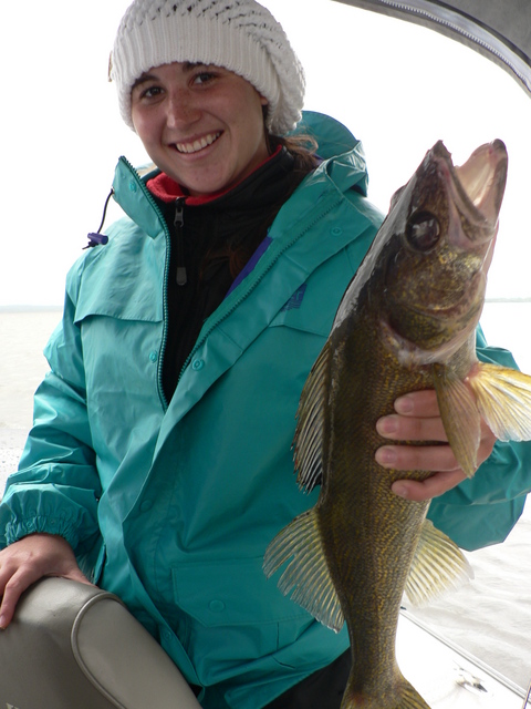 Walleye in Hand