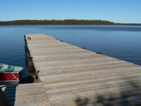 Docks at Nungesser Lake